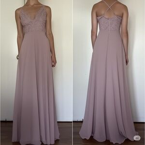 Lulus Mauve Formal Gown